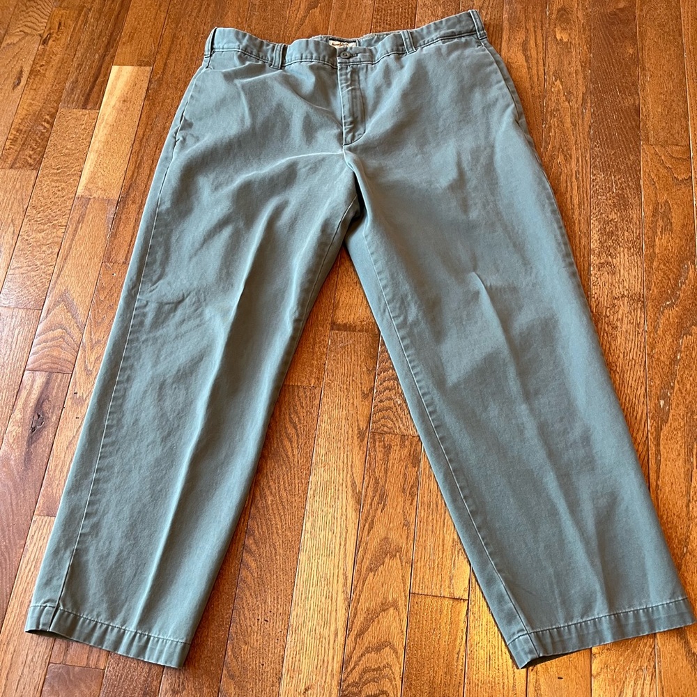 Bass Men's Heritage Collection Gray Chinos, Size 40 x32